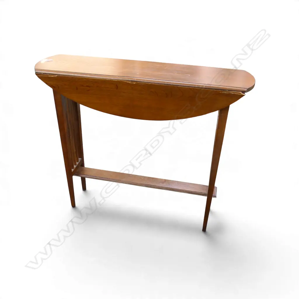 OAK DROP SIDE TABLE 835x235x710mm FAULTS Image 1++