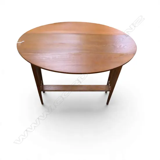 OAK DROP SIDE TABLE 835x235x710mm FAULTS