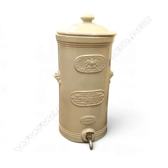 C. CHEAVINS STONEWARE WATER FILTER H.550mm