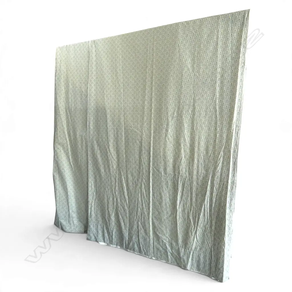 PAIR OF  MATCHING CURTAINS 950 x 2750 mm wide drop Image 1++