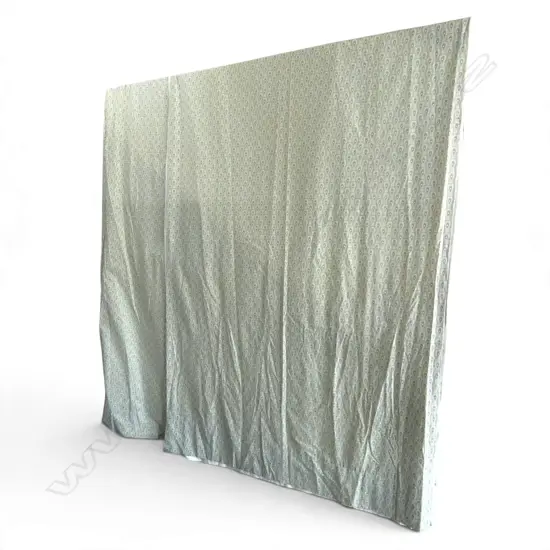 PAIR OF  MATCHING CURTAINS 950 x 2750 mm wide drop