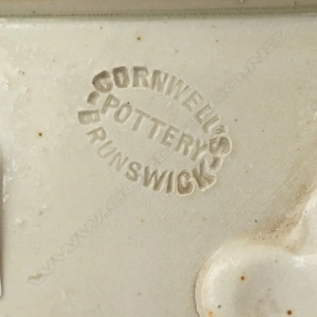 LIDDED CROCK, CORNWELLS POTTERY BRUNSWICK H.320mm Image 1++