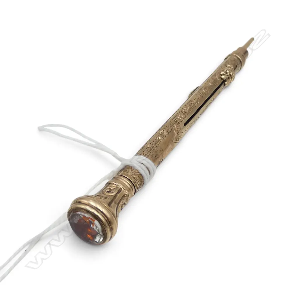 9CT GOLD PROPELLING PENCIL PEN TOTAL WIEGHT 14GMS Image 1++