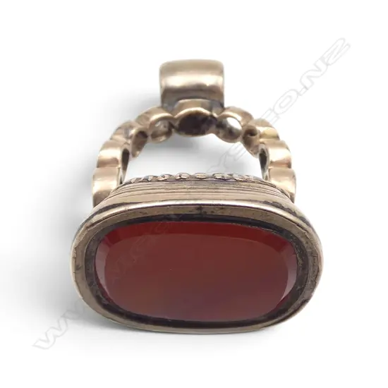 GEORGIAN GOLD PLATED CORNELIAN SEAL