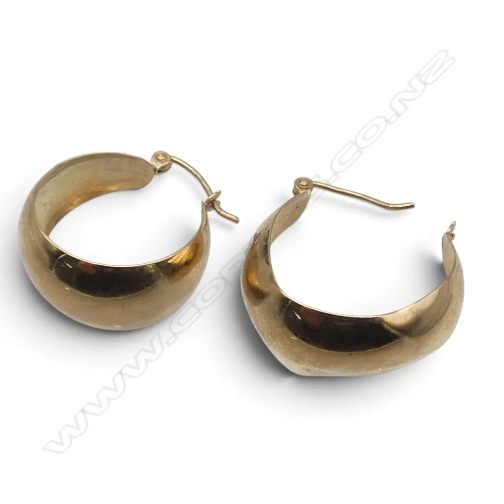PR 9CT EARRINGS (AF - SCRAP) 2.5gms Image 1++