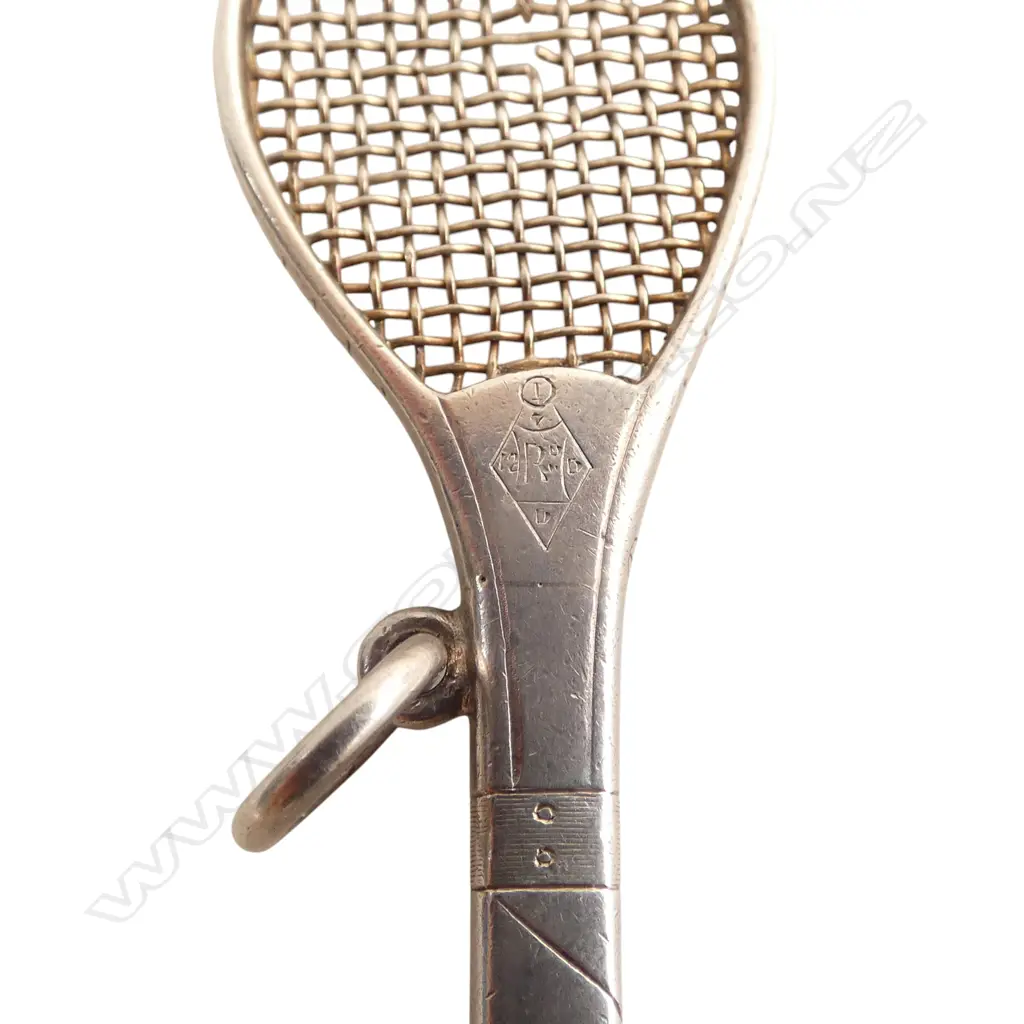 HOUGHTON & GUNN REGISTERED TENNIS RACKET PROPELLING PENCIL, L.100mm Image 1++