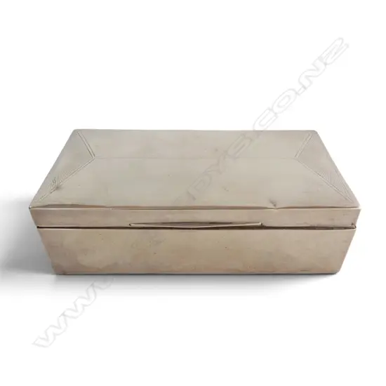 STG SILVER BOX, B'HAM 1931 180x90x55mm