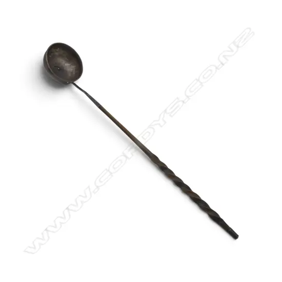 STG SILVER TODDY LADLE L.360mm