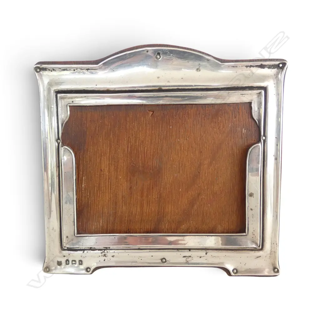 SILVER PHOTO FRAME BIRMINGHAM 1909 140 X 130mm Image 1++