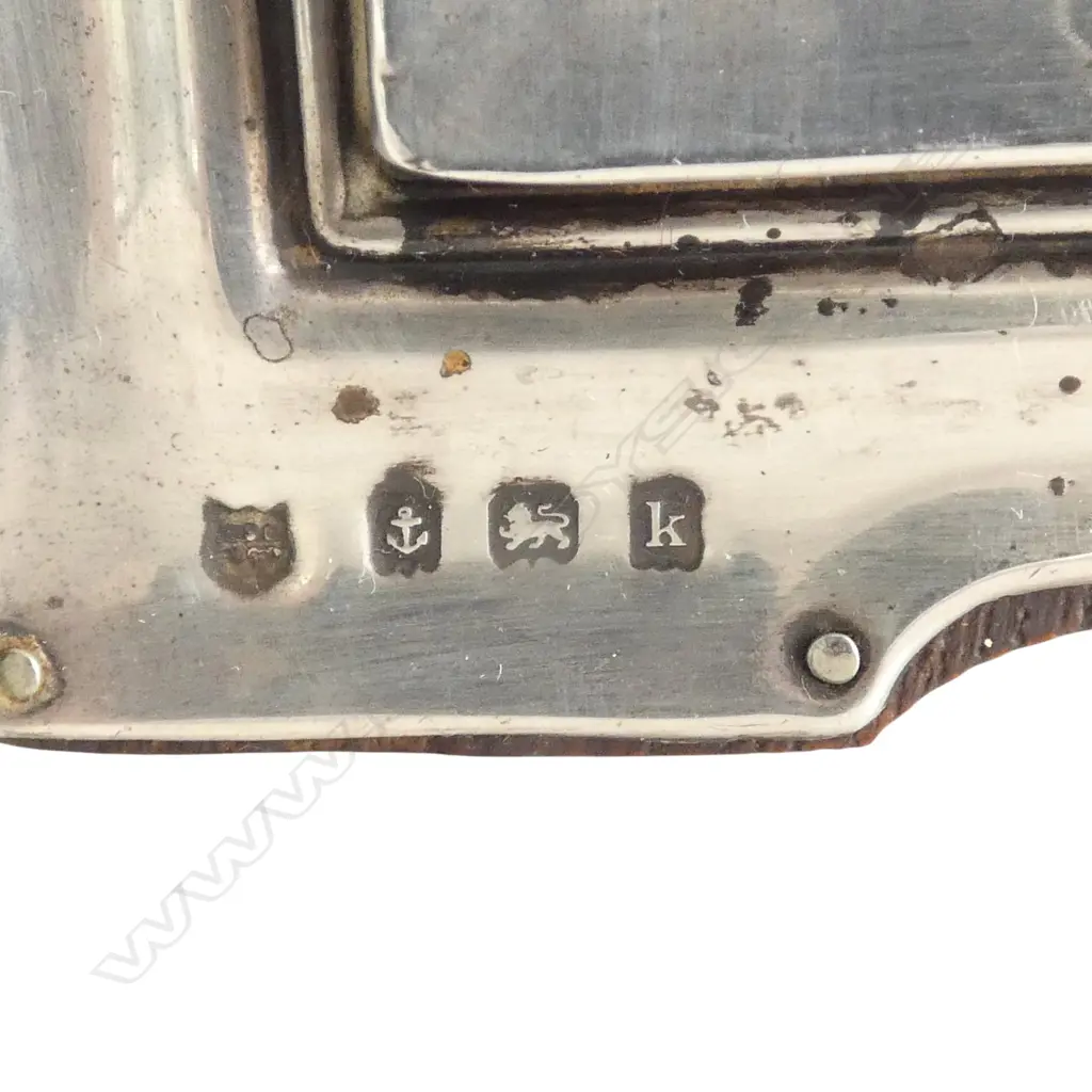 SILVER PHOTO FRAME BIRMINGHAM 1909 140 X 130mm Image 1++