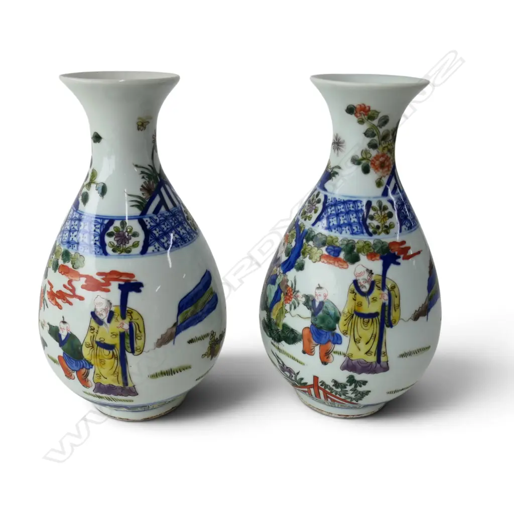 PR ORIENTAL VASES H.235mm Image 1++