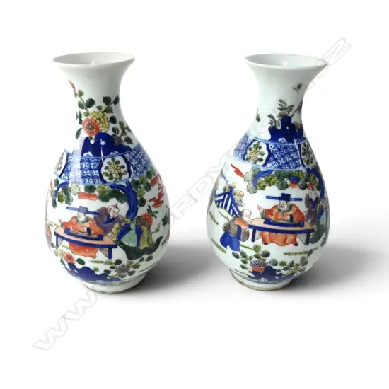 PR ORIENTAL VASES H.235mm