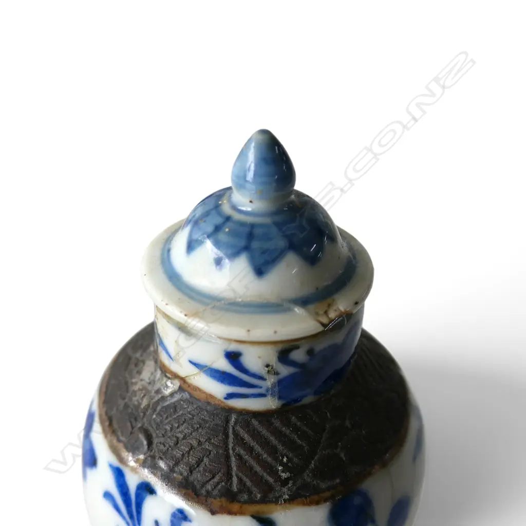 5 ORIENTAL VASES H.260mm FAULTS Image 1++