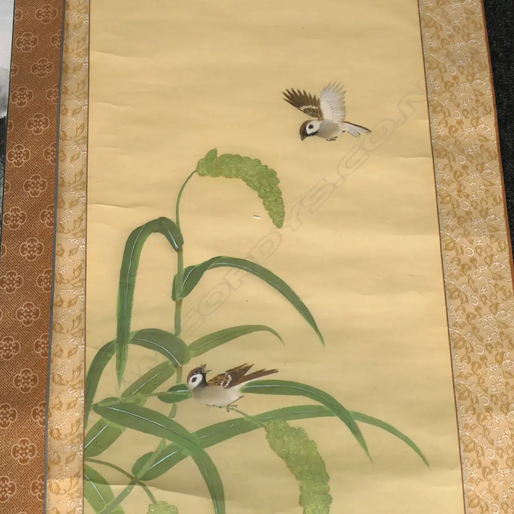 TWO ORIENTAL SCROLLS Image 1++
