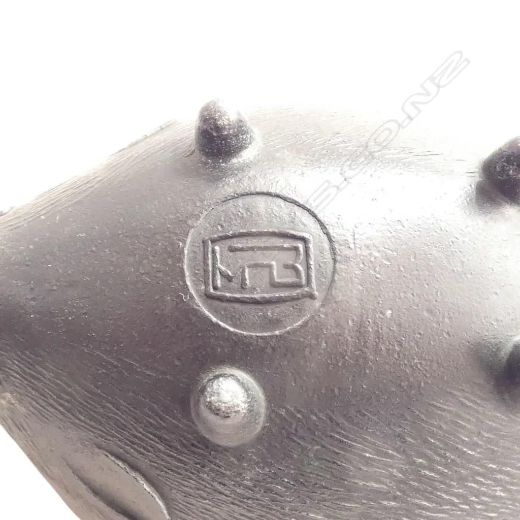 1950s JAPANESE BRONZE STACKING HEDGEHOG stamped to base, L.110mm x 60mm Image 1++