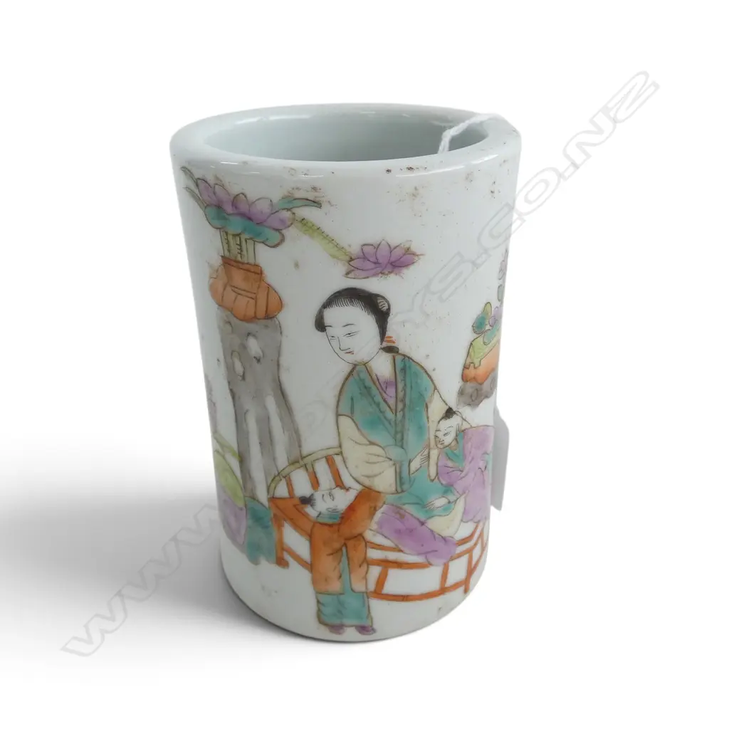 ORIENTAL BRUSH POT H.120mm Image 1++