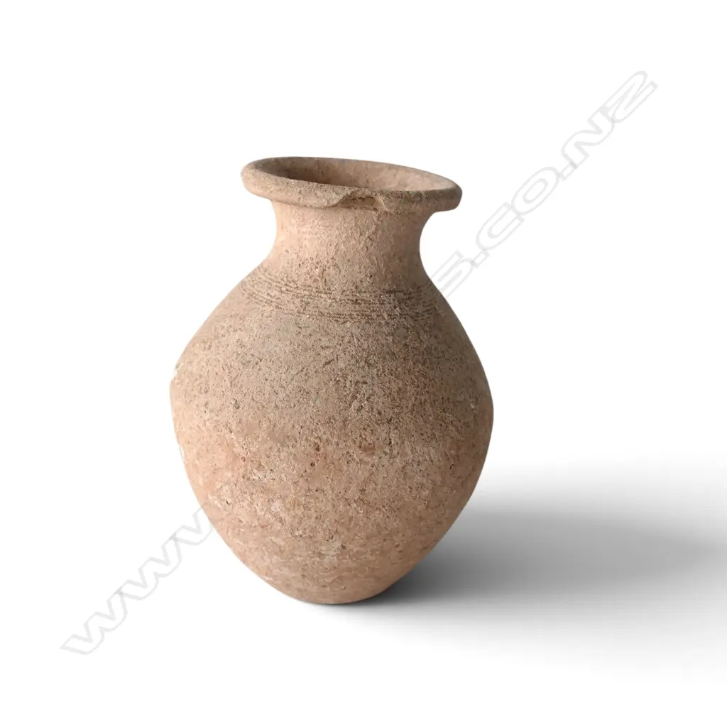 POSSIBLY ANCIENT? UNGLAZED TERRACOTTA VESSEL H.150mm Image 1++