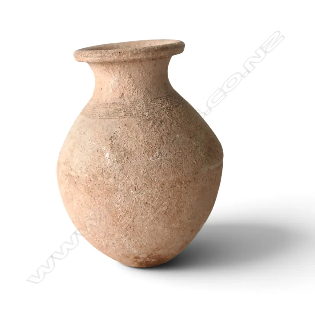POSSIBLY ANCIENT? UNGLAZED TERRACOTTA VESSEL H.150mm Image 1++