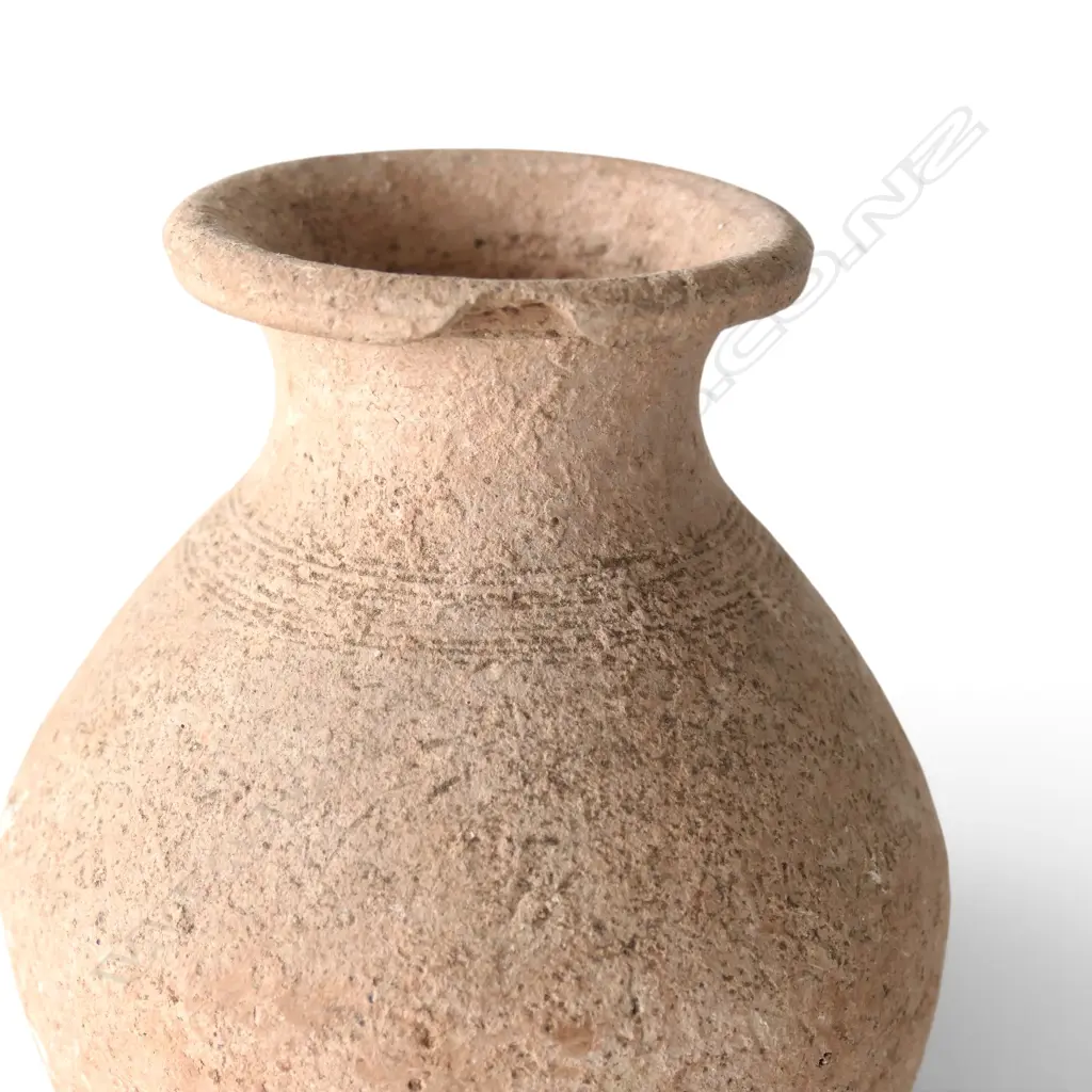 POSSIBLY ANCIENT? UNGLAZED TERRACOTTA VESSEL H.150mm Image 1++