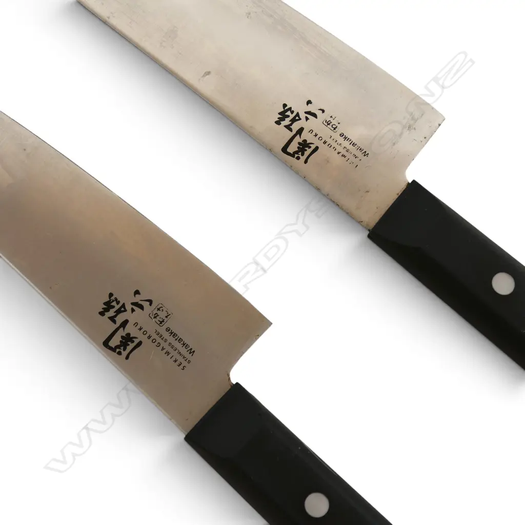 2 JAPANESE KNIVES L.310mm Image 1++