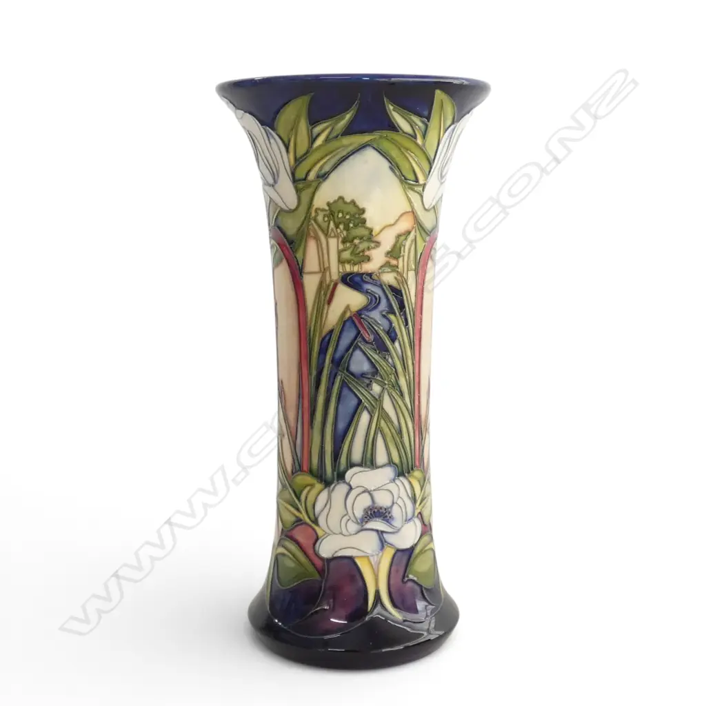 MOORCROFT VASE designed by Philip Gibson Ed. 218/250 H.255mm Image 1++