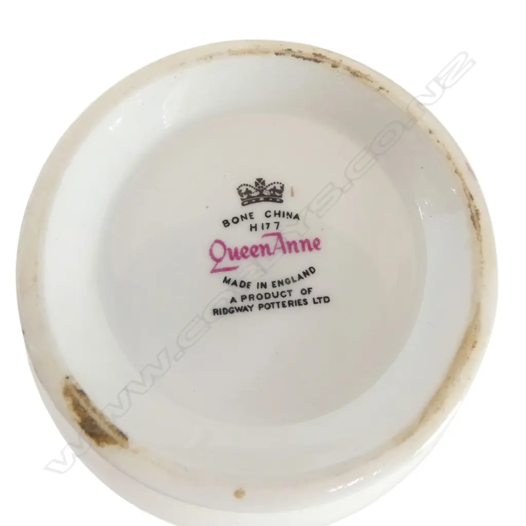 PART QUEEN ANNE TEASET  FLORAL PAT Image 1++