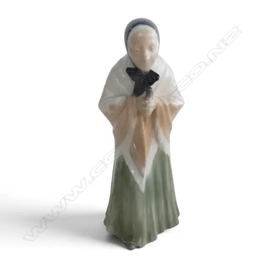 ROYAL COPENHAGEN FIGURINE Churchgoer by Chr. Thomsen 1969/74 H.240mm