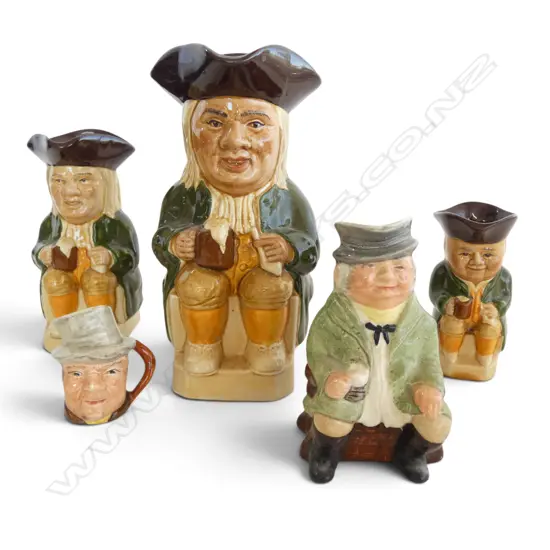 5 TOBY JUGS H.170mm