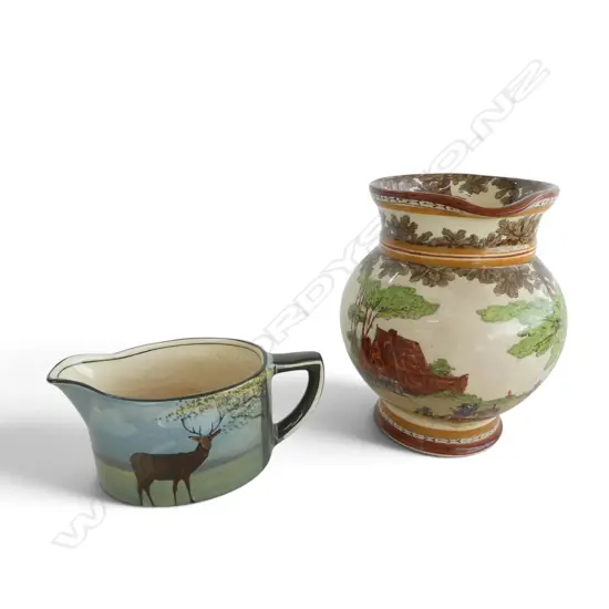 2 ROYAL DOULTON JUGS H.150mm