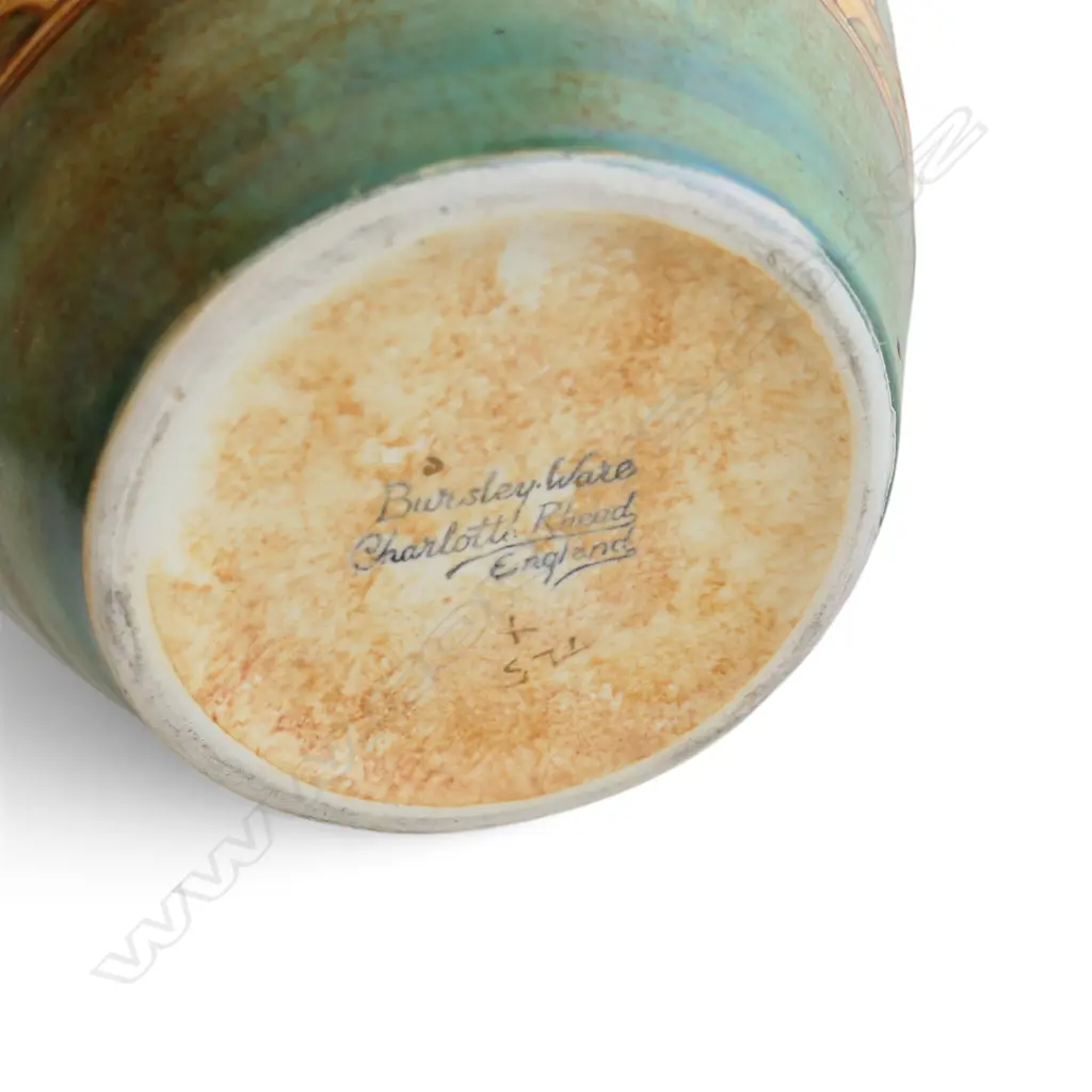 LARGE BURSLEY WARE CHARLOTTE READ JUG AUTUMN COLOURS H240MM Image 1++