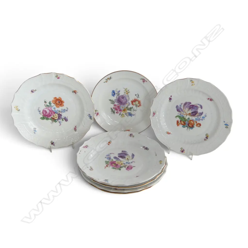 7 MEISSEN PLATES 250mm dia Image 1++