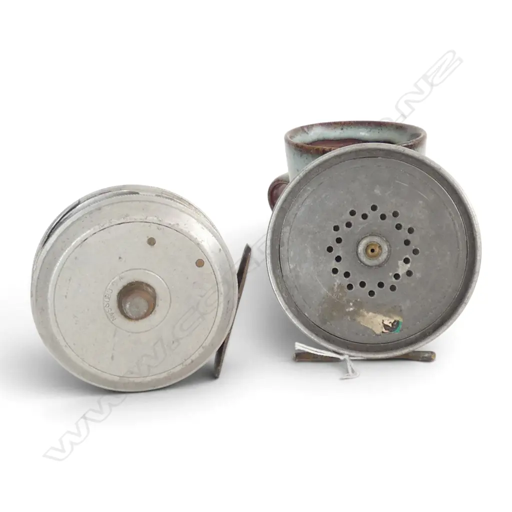 VINTAGE TROUT REEL BYC FARLOW THE HEYWORTH & WG CROSSAN  VINTAGE FRESHWATER FISHING REEL Image 1++