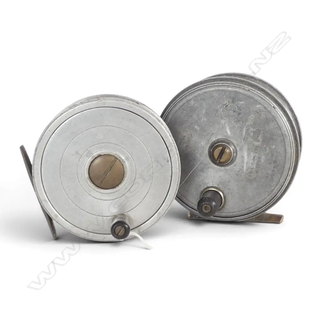 VINTAGE TROUT REEL BYC FARLOW THE HEYWORTH & WG CROSSAN  VINTAGE FRESHWATER FISHING REEL Image 1++