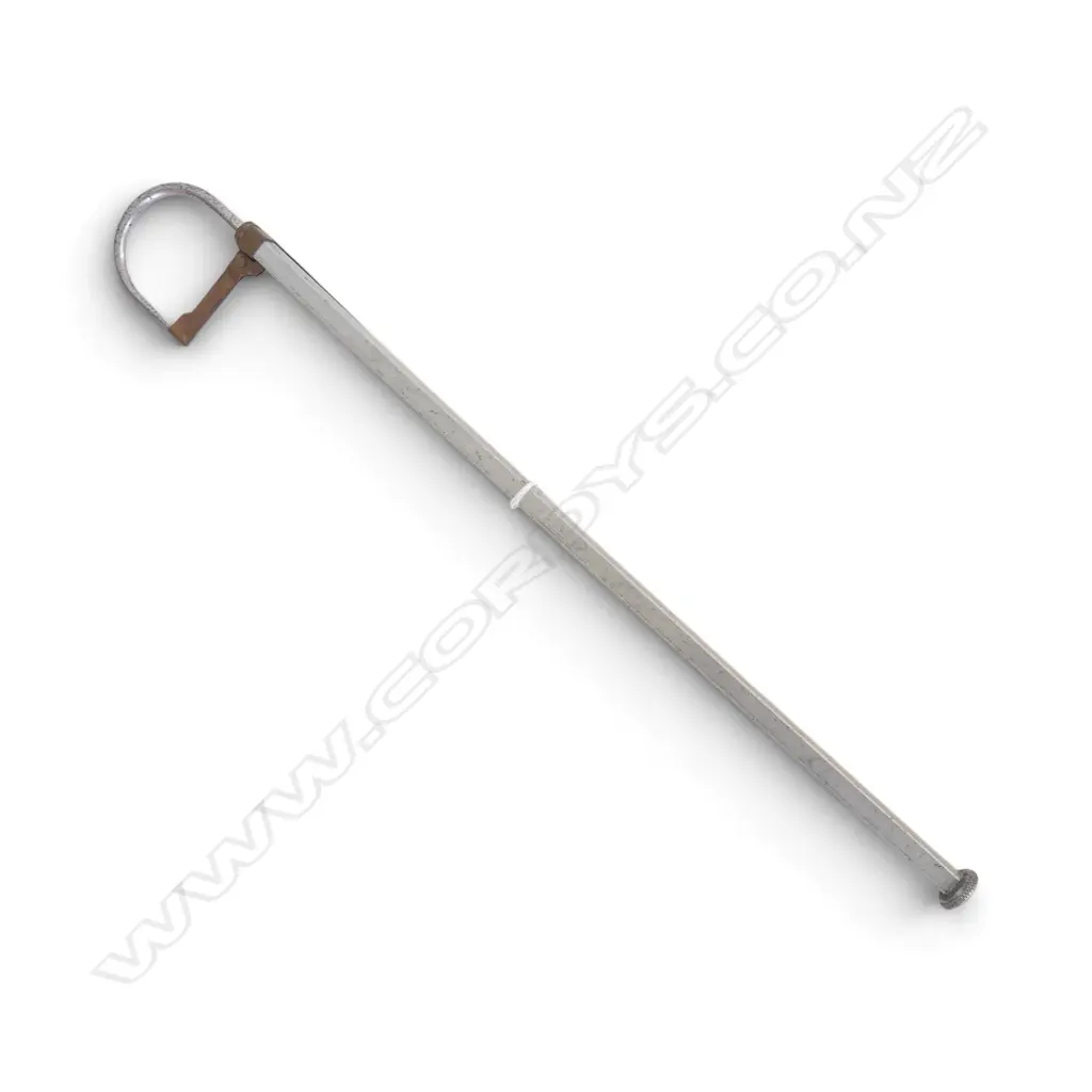 VINTAGE BRASS & ALUMINUM EXTENSION GAFF L530 CLOSED Image 1++