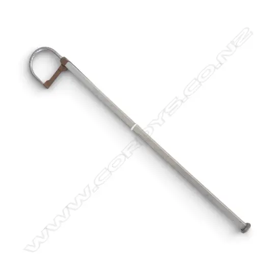 VINTAGE BRASS & ALUMINUM EXTENSION GAFF L530 CLOSED