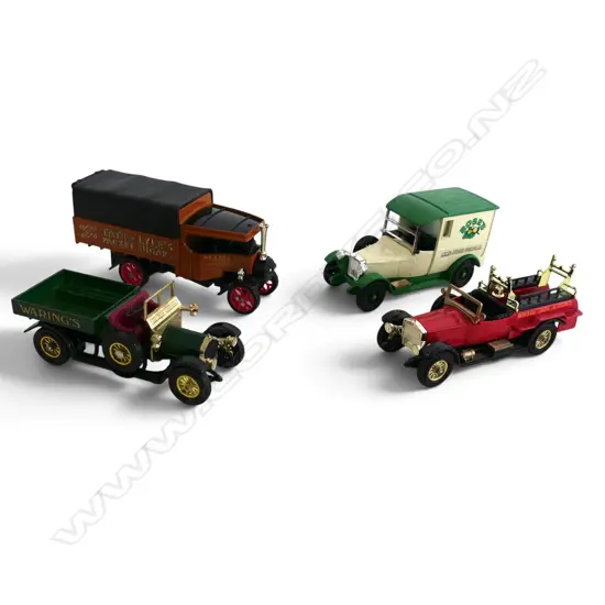 4 VINTAGE LESLEY MATCHBOX YESTER YEAR CARS 