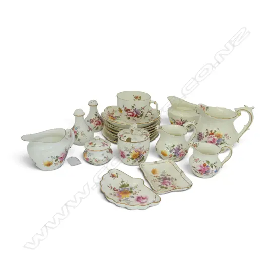 ASST. PCS ROYAL CROWN DERBY 'POSIES' CHINA