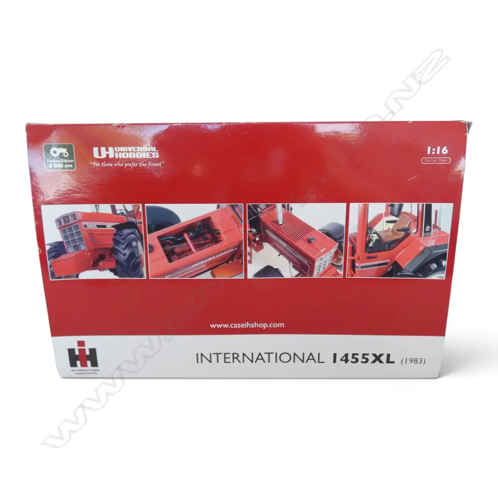 BOXED INTERNATIONAL MODEL TRACTOR 1455 HLY, 1:16 SCALE, 1983 LTD ED of 2000 Image 1++