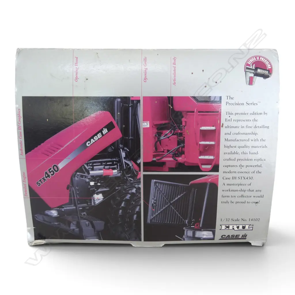 2 BOXED MODEL TRACTORS; MASSEY FERGUSSON MF35X SCALE 1:16 & CASE STX450 SCALE 1:32 Image 1++