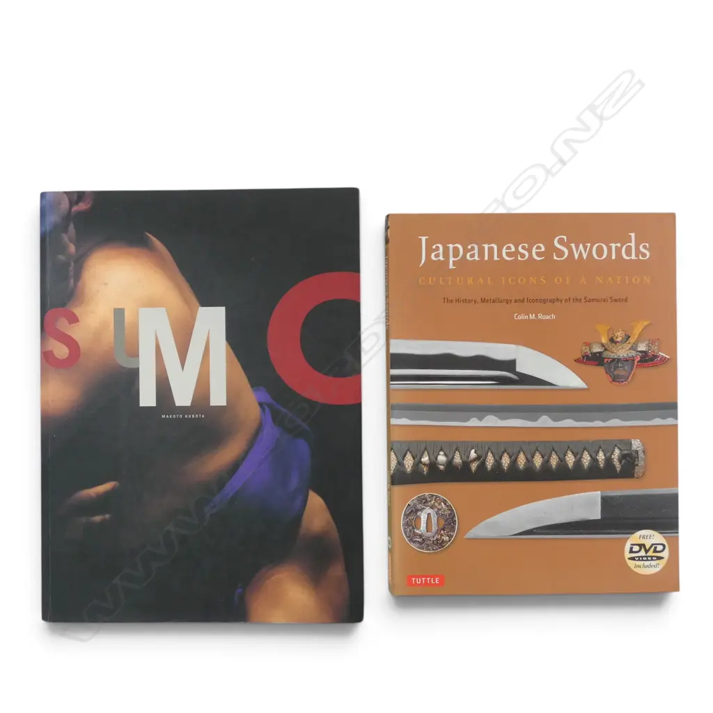2 REFERENCE BOOKS; JAPANESE SWORDS & SUMO Image 1++