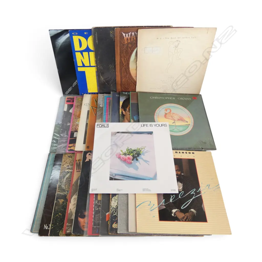ASST RECORDS; RY COOPER, EAGLES, QUEEN, GENESIS, ETC Image 1++