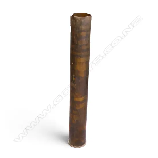 WW1 LARGE BRASS ARTILLIRY SHELL H820MM