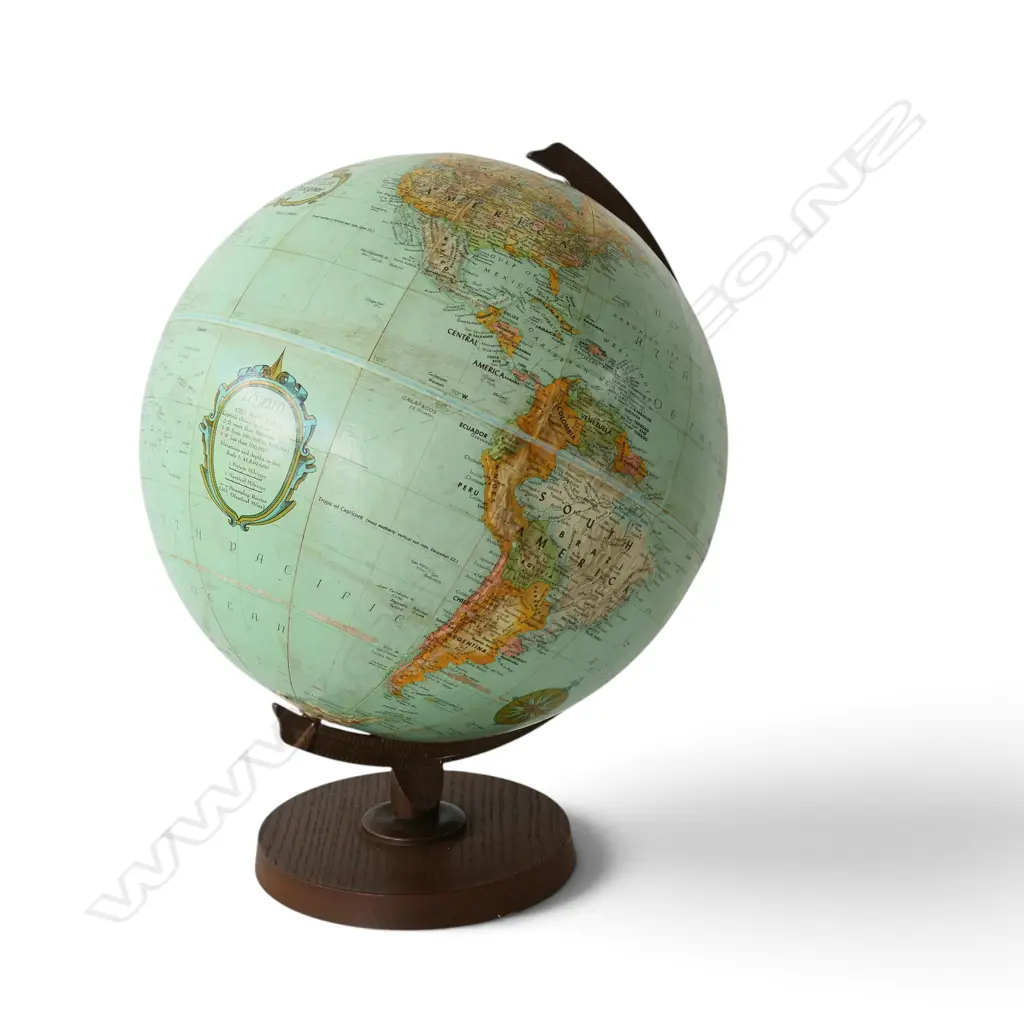 1960S VINTAGE WORLD GLOBE DIA310MM Image 1++