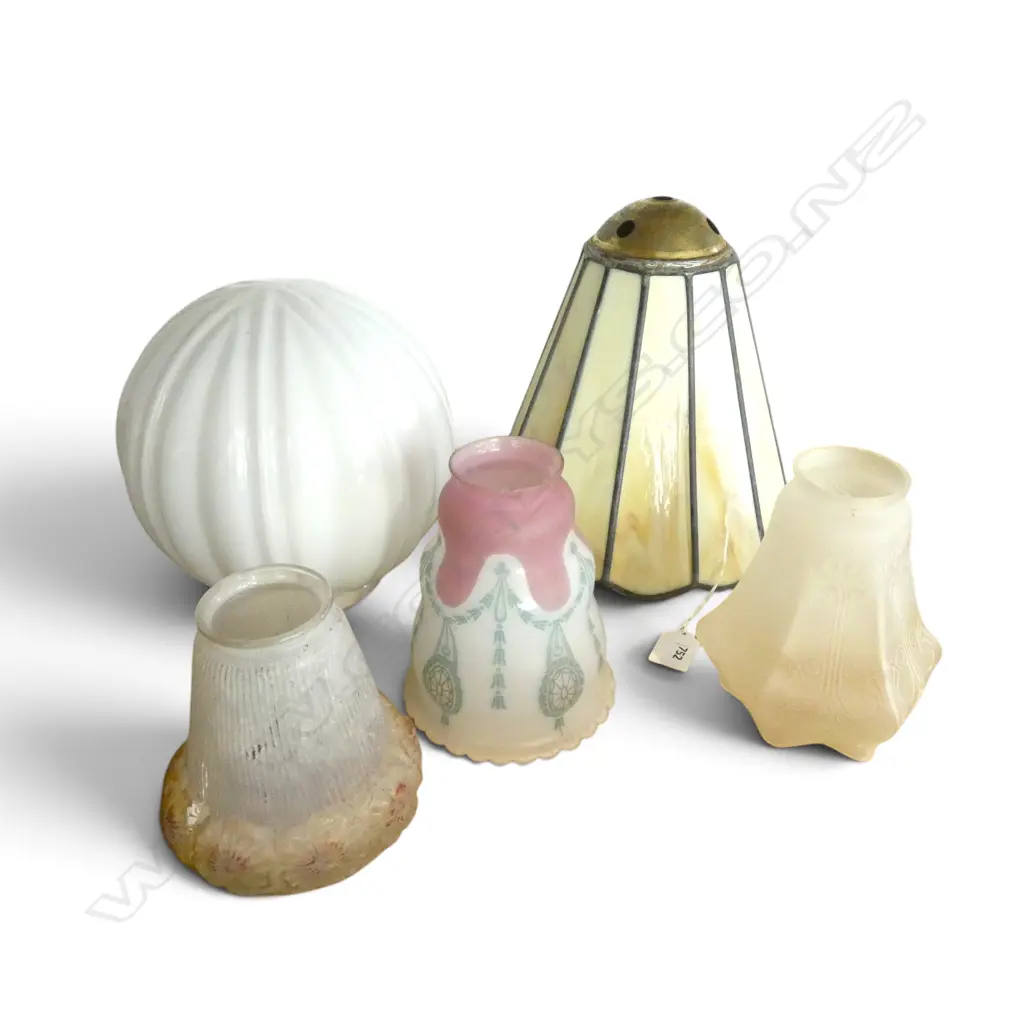 5 VINTAGE LIGHT SHADES H.230mm Image 1++