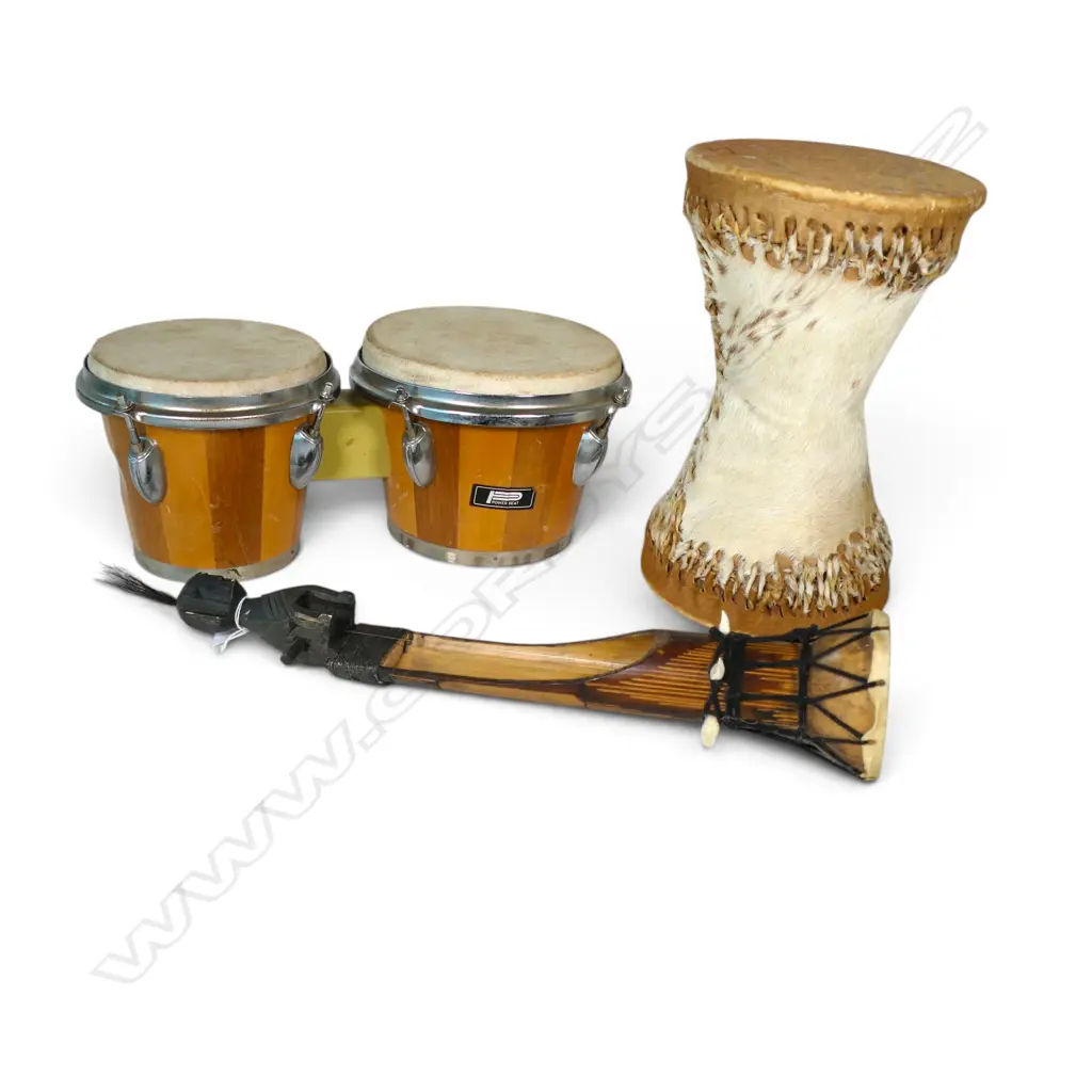2 DRUMS + STRINGED INSRUMENT L.500mm Image 1++