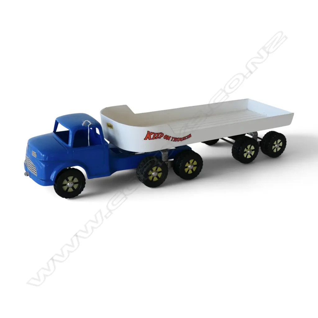 VINTAGE FUN HO N701 ARTICULATED TRUCK TRAILER L750MM Image 1++