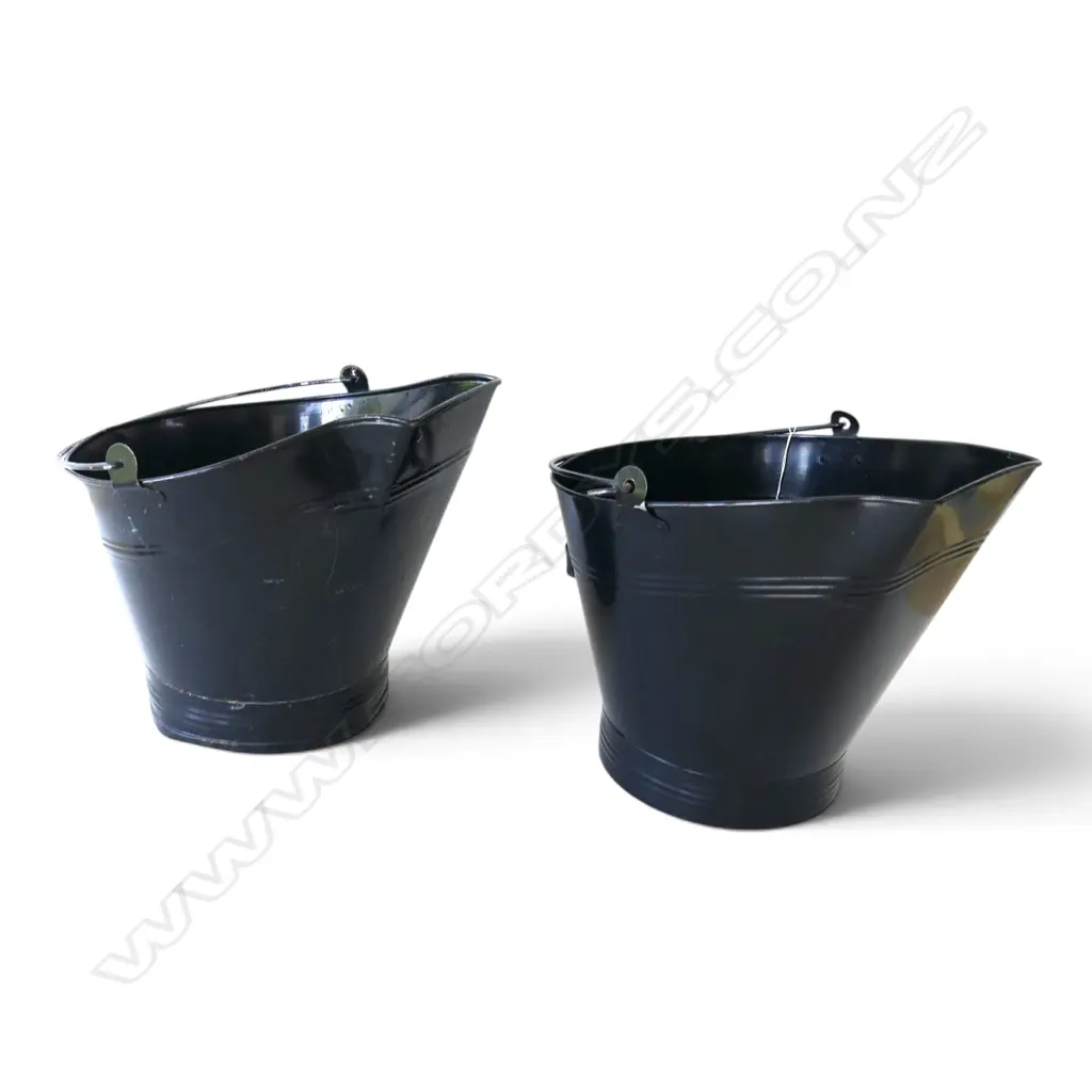 2 COAL SCUTTLES H.320mm Image 1++