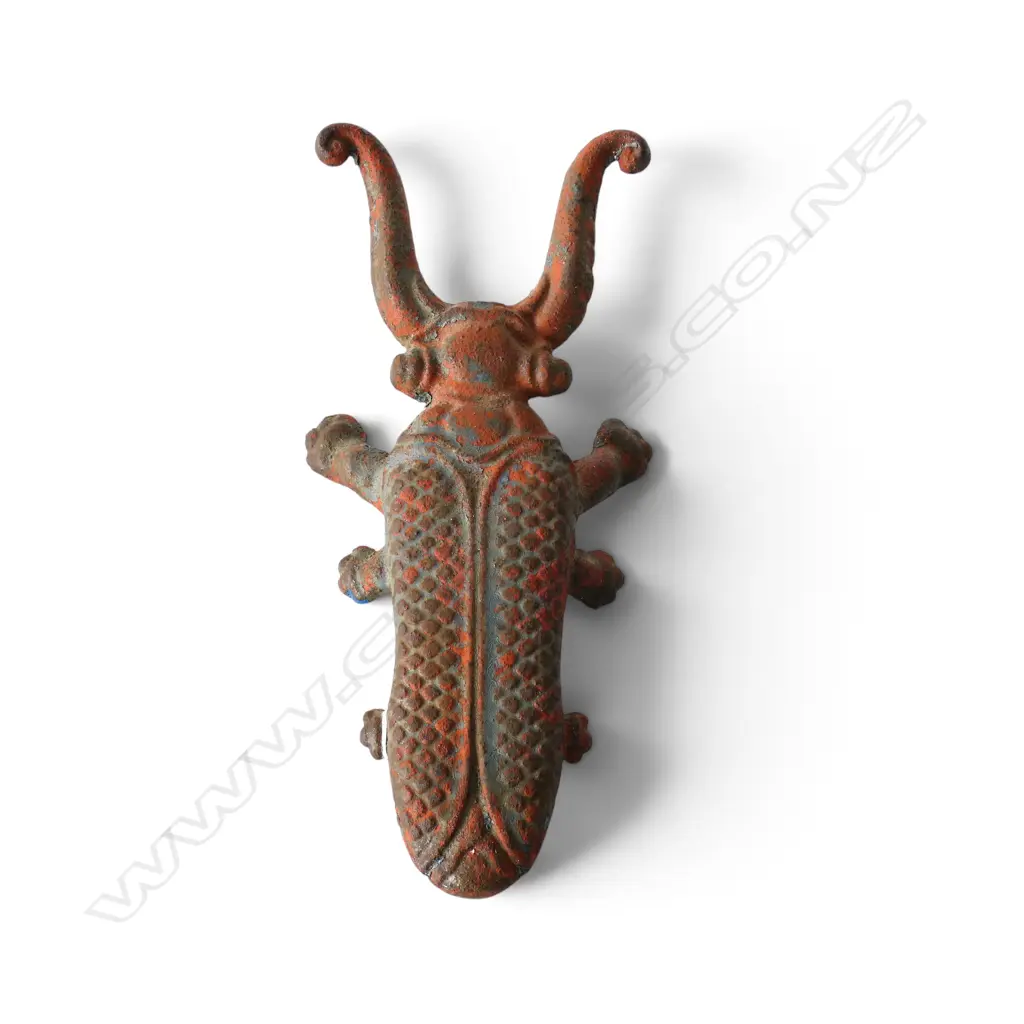 VINTAGE CAST IRON BEETLE BOOT JACK, L.285mm Image 1++