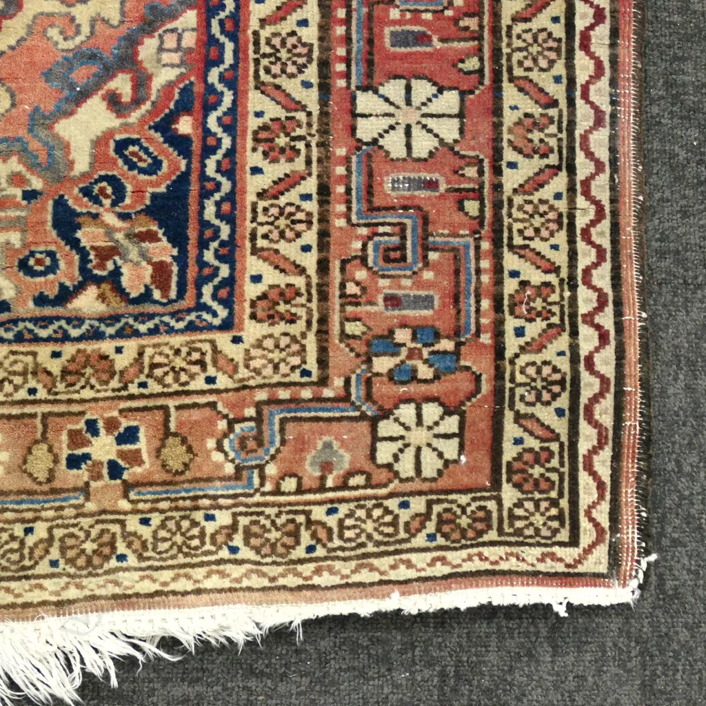 HAND KNOTTED WOOL PILE RUG 1580x1080mm Image 1++