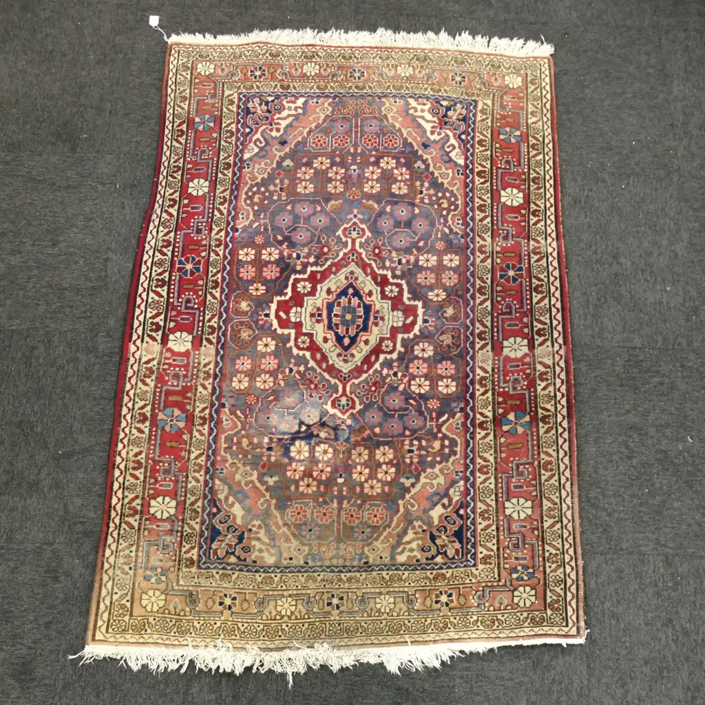 HAND KNOTTED WOOL PILE RUG 1580x1080mm Image 1++